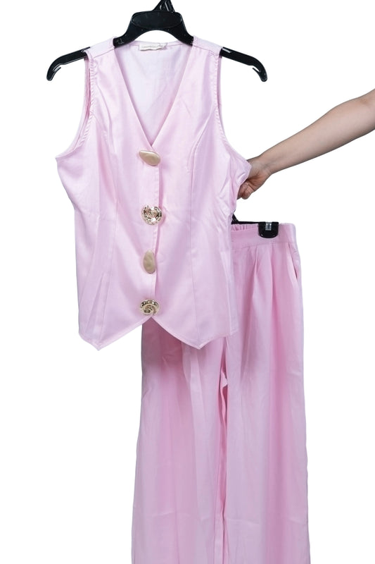 Traje de dos piezas con botones