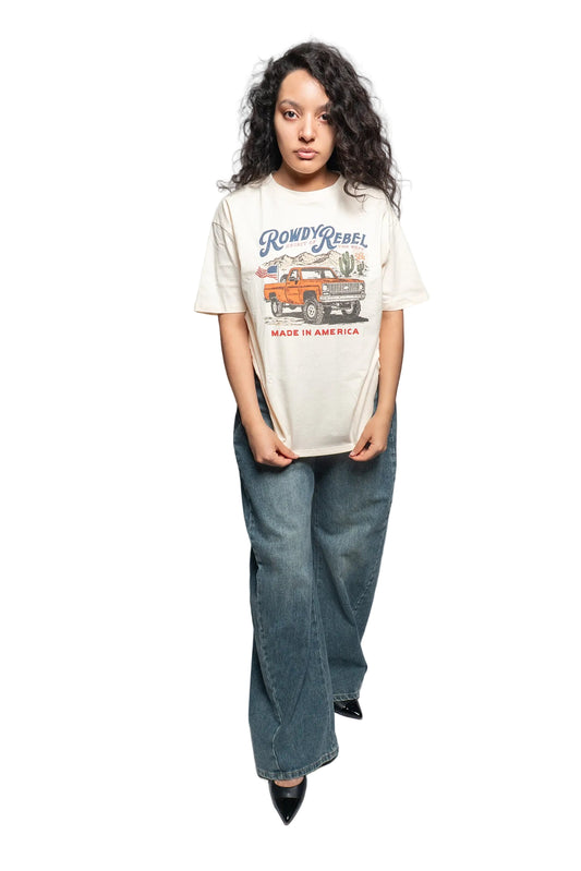 Playera Rowdy Rebel casual