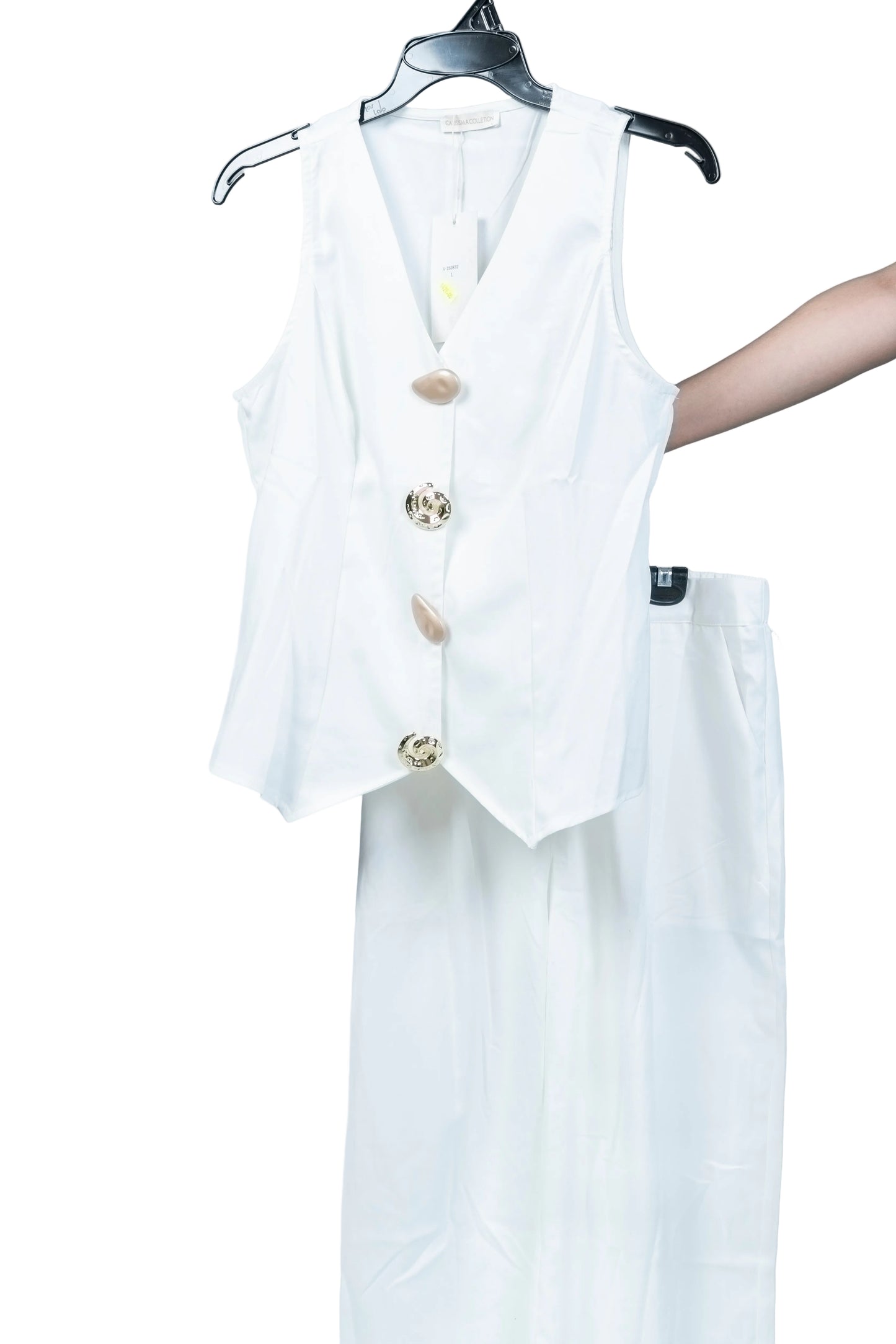 Traje de dos piezas con botones