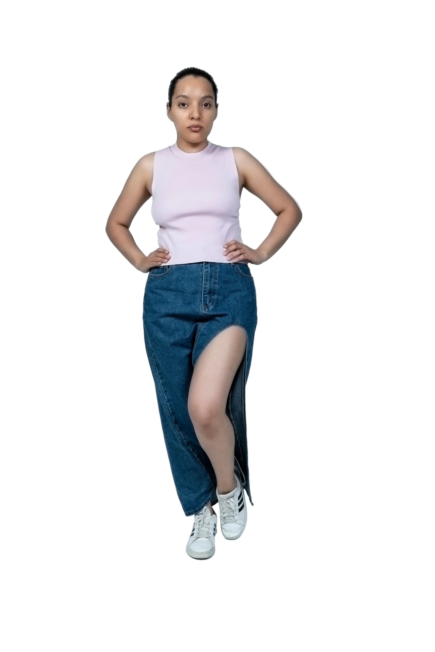 Blusa con espalda cruzada